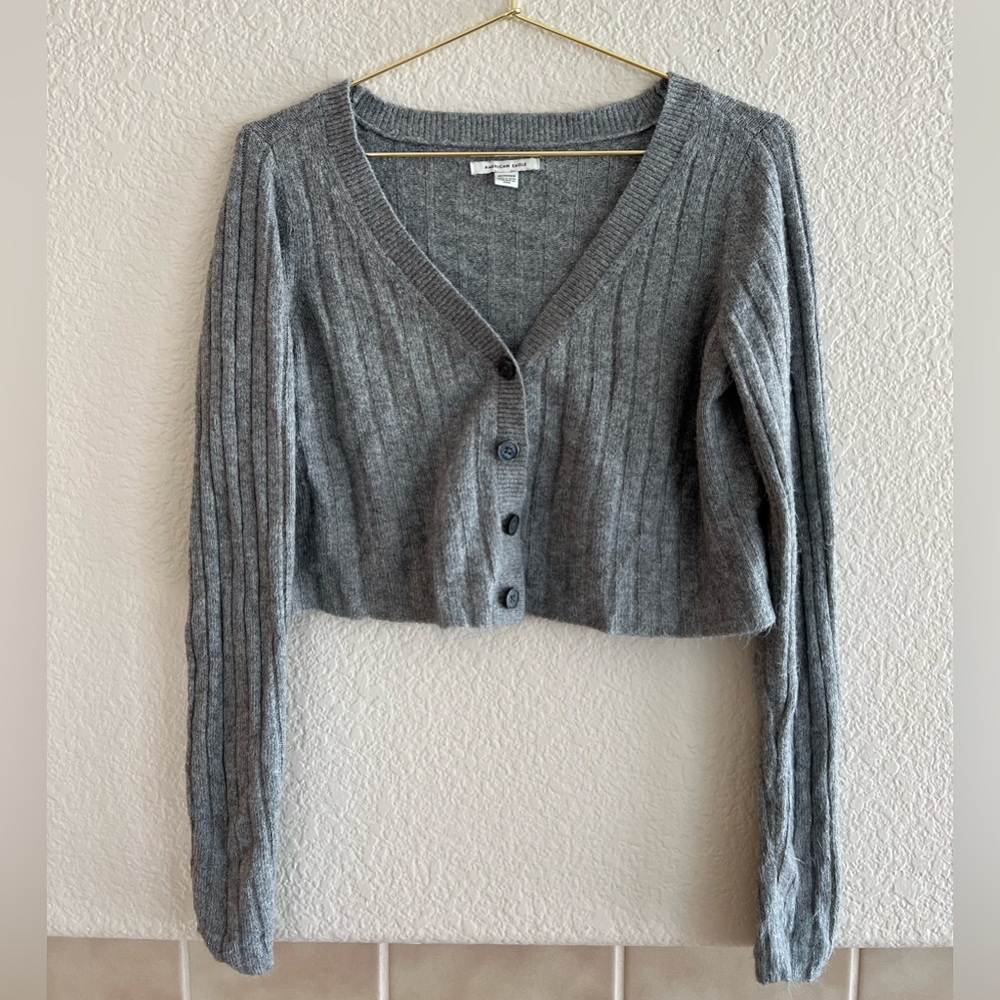 American Eagle cropped cardigan